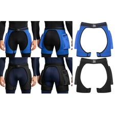 Men's Wetsuit Shorts Zipper Large Pockets Adjustable Belt Diving Stretch Shorts