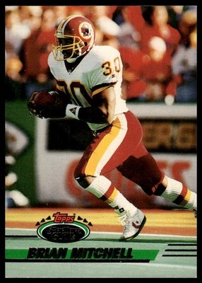 1993 Stadium Club #272 Brian Mitchell