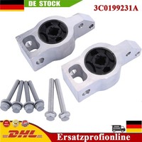 2X FÜR VW Passat Sharan Tiguan Febi Bilstein 2X Querlenkerlager+Schrauben Vorne#
