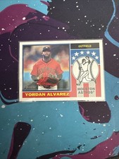 2025 Topps Heritage Baseball Yordan Alvarez Player Icons Insert #76PI-14 Astros