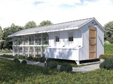 Chicken Coop Plans 8x8 + Run 8x16 | Backyard DIY PDF | Poultry Structure Design