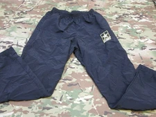 US ARMY LOGO BLACK YELLOW/GOLD PT PANTS COLD WEATHER BOTTOMS PTs TROUSER (Used)
