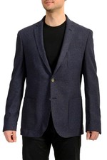 Hugo Boss Men's "Raye8" Extra Slim Fit Wool Two Button Blazer US 44R IT 54R