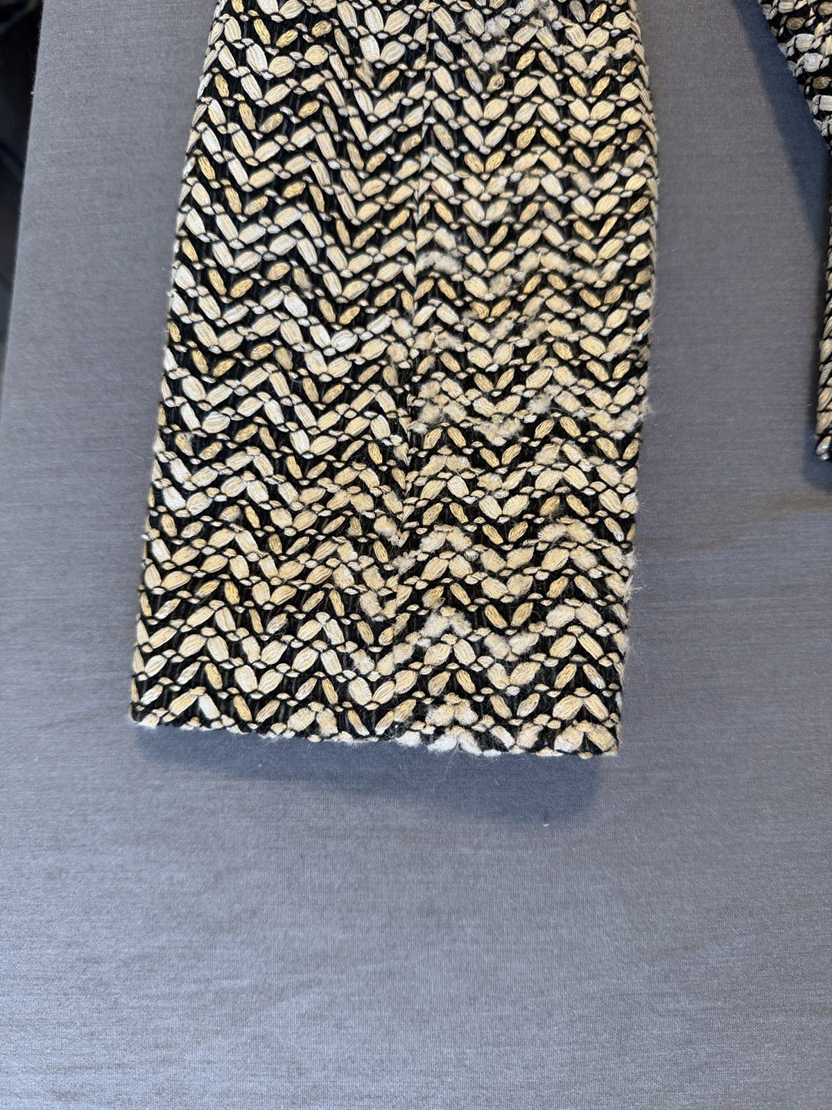 Talbots Chevron Pattern Button Collared Blazer Ja… - image 5