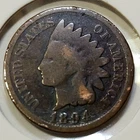 1894 Indian Head Cent - G **Semi-Key: 16,752,132 Minted** (Lot #9)