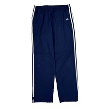 Adidas Track Pants - XL White Polyester