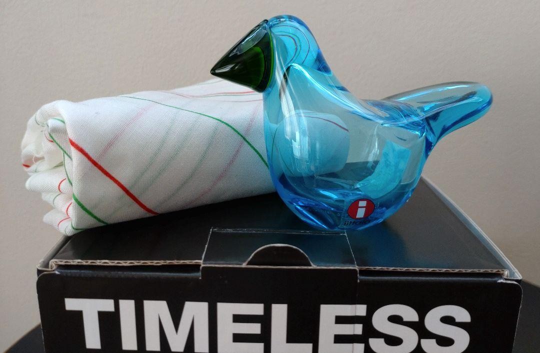 iittala Birds by Oiva Toikka Sieppo Sieppo light blue x