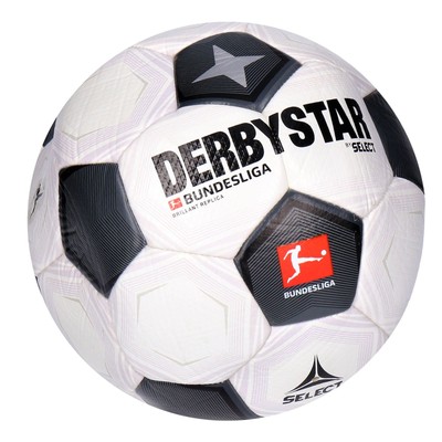 Derbystar Austria Admiral Miniball V25 - Bundesliga Brillant Mini Fußball Weiß/Schwarz