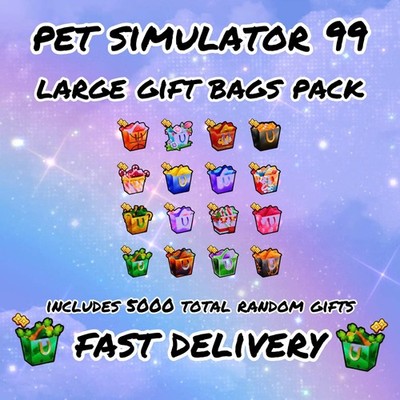 Large gift bags pack | Pet simulator 99 | fast delivery | PS99