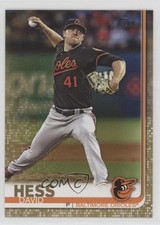 2019 Topps Gold 1280/2019 David Hess #552 z6b