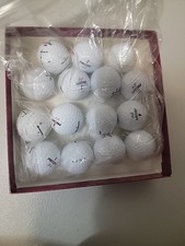 15 COUNT SRIXON Z STAR XV PRACTICE GOLF BALLS RED LETTERING