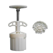 Kitchen Essential 75g Persimmon Fan Mooncakes Crafting Mould for Sweet Treat