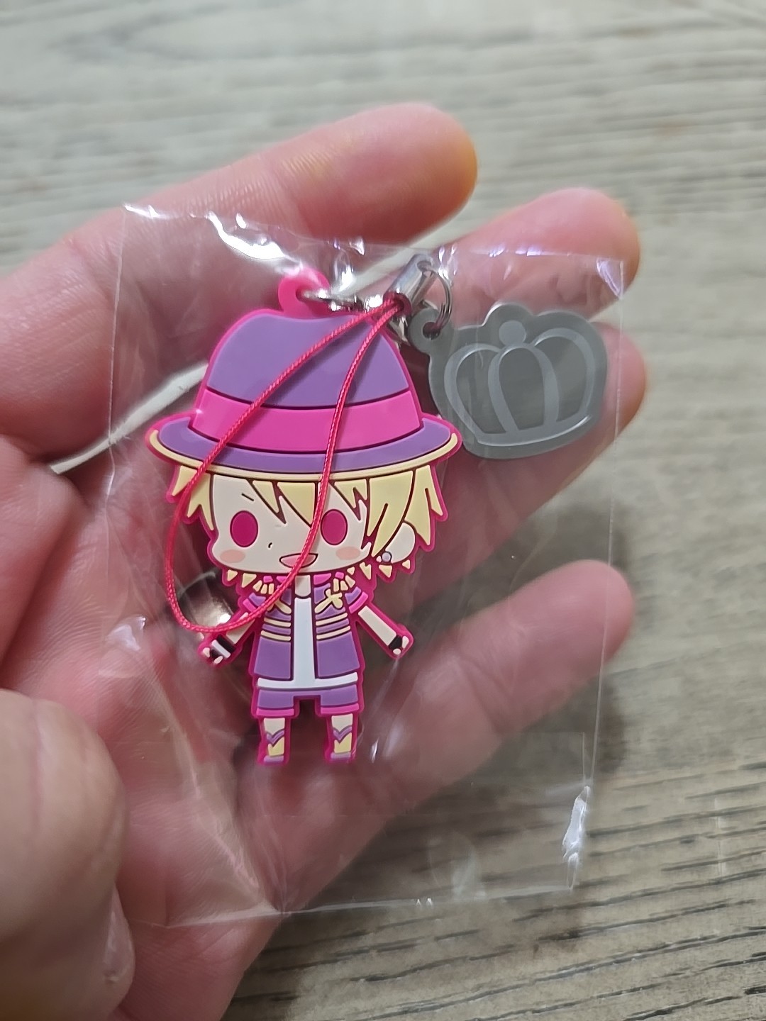 Uta no Prince Sama Syo Kurusu Rubber Keychain Charm Debut KOTOBUKIYA UtaPuri