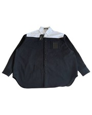 Raf Simons AW22/23 Oversized Bicolor Denim Ov...