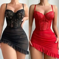 Sheer Lace Underwire Bra Set Transparent Strap Sleepwear Women Lingerie Set Soft