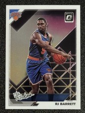 2019-20 Donruss Optic #3 RJ Barrett The Rookies Insert RC NY Knicks