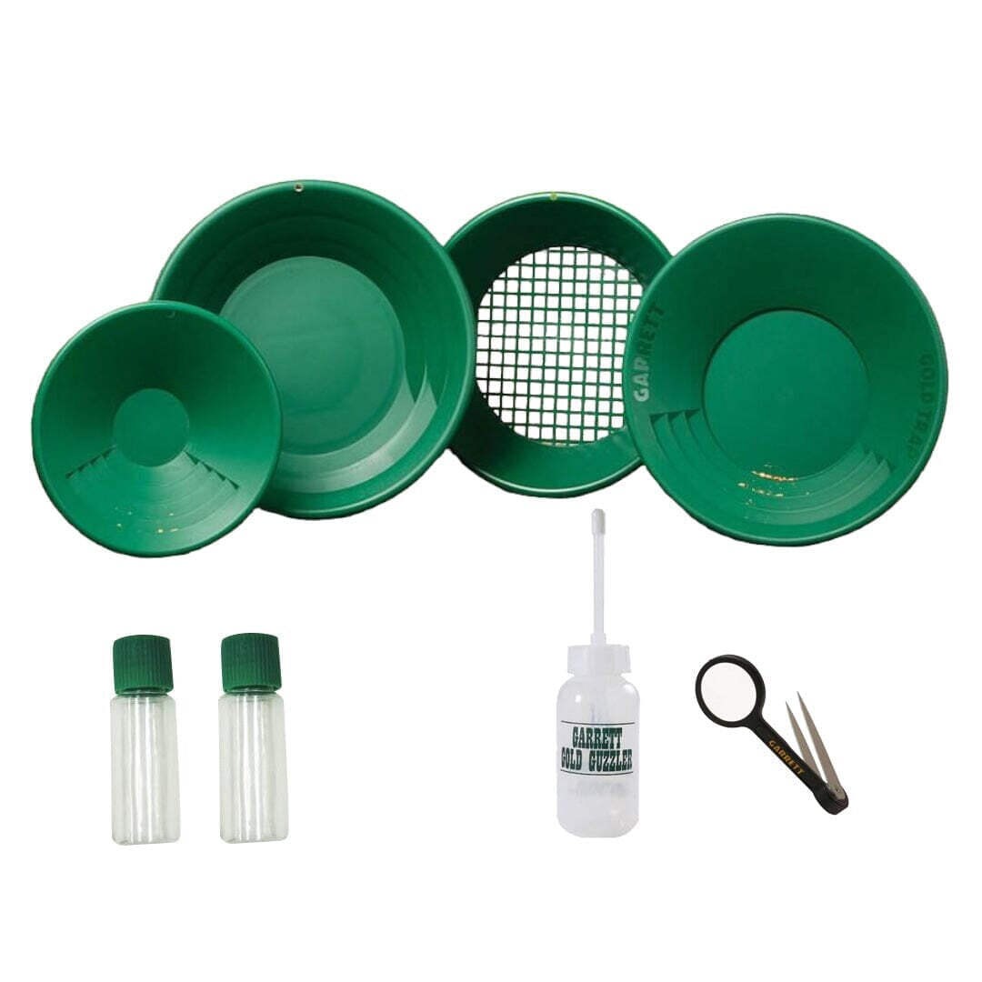 Garrett Deluxe Gold Pan Kit