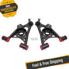 Bmr Suspension Aa040 Black Lower A-arms For 1994-2004 Ford Mustang