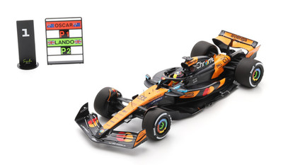 Spark McLaren MCL39 #81 Oscar Piastri Winner Chinese GP 2025 1/18