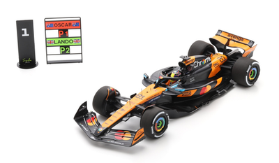 Spark McLaren MCL39 #81 Oscar Piastri Winner Chinese GP 2025 1/18