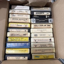 Lot 6 - Of 22 Random Vintage 8 Track Tapes must look
