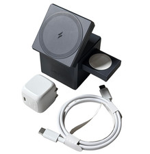 Anker MagSafe Charger Stand 3-in-1 Cube with MagSafe, 15W Foldable Fast Charging