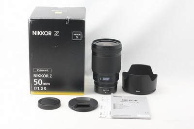 Nikon NIKKOR Z 50mm F1.2 S with all accessories and original box ��M49989