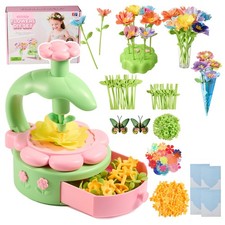 DIY Flower Bouquet Craft Kit for Colorful Build Arrange Floral Set, Educa...