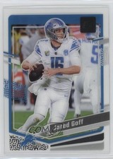 2023 Panini Clearly Donruss Jared Goff #18 0wc9