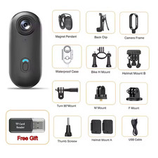 1080P Waterproof Outdoor Sports Action Camera for Bikes and Helmets