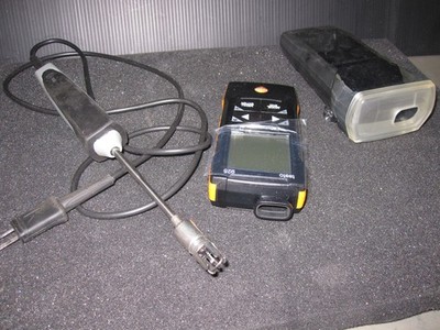 testo 925 Temperatur-Messgerät  -50 - +1000 °C Fühler- neuwertig mit Hülle