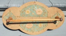 CHARMING ARTS & CRAFTS ERA EMBROIDERED RIBBON...