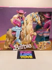 Vintage 1990 Mattel “Western Fun Barbie & Sun Runner Horse Giftset” #5408 *NRFB*