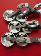 NOS Buick 3.8L 231 V6 Pistons & Rods Set OEM GM 1255672 Clean Never Used