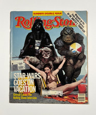 1983 July 21 Rolling Stone Magazine - STAR WARS GOES ON VACATION cover - Nice!