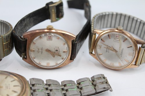 Orologi meccanici uomo vintage rotanti avia ecc RICAMBI/RIPARAZIONI x 5 - Foto 4 di 4