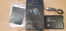 WD Black 2TB P10 Game Drive Portable External WDBA2W0020BBK-WESN