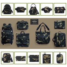 PORTER COUNTER SHADE Woodland Khaki BACKPACK DAYPACK HELMETBAG etc. JAPAN NEW