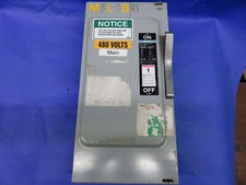 SIEMENS DISCONNECT SWITCH F353 100A 600V 3P 3PH FUSIBLE 1 YEAR WARRANTY