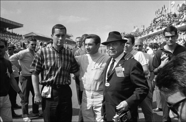 1963 Le Mans Winner Lorenzo Bandini Vintage Racing Photo