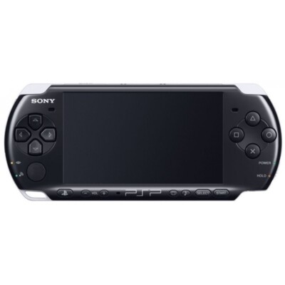 PSP - Konsole Slim 3000er #schwarz / Piano Black + Stromkabel