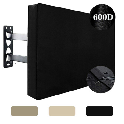 30''-85'' Outdoor TV Cover Waterproof 600D Flat Screen Protector Weatherproof