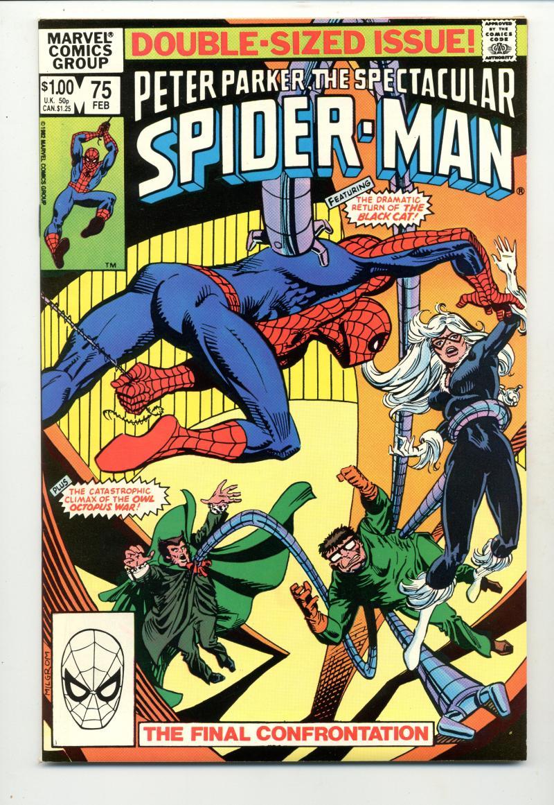 Spectacular Spider-Man #75 Black Cat Appearance | eBay