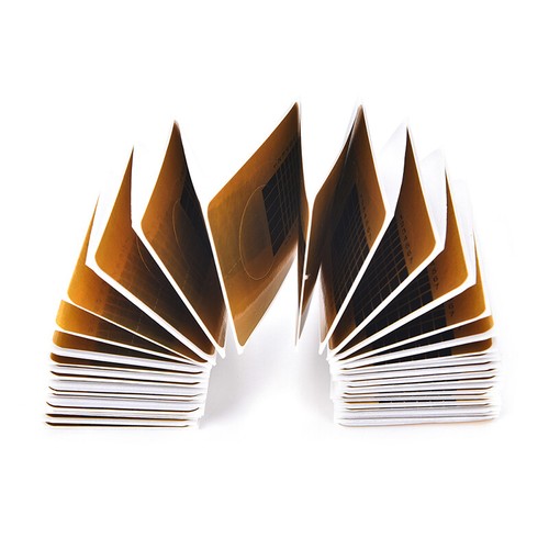 100Pcs Nail Art Tips Extension Forms Guide French DIY Tool Acrylic UV 'AP - Picture 6 of 12
