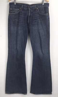 Blue Denim Jeans Vintage Size W34 L32 