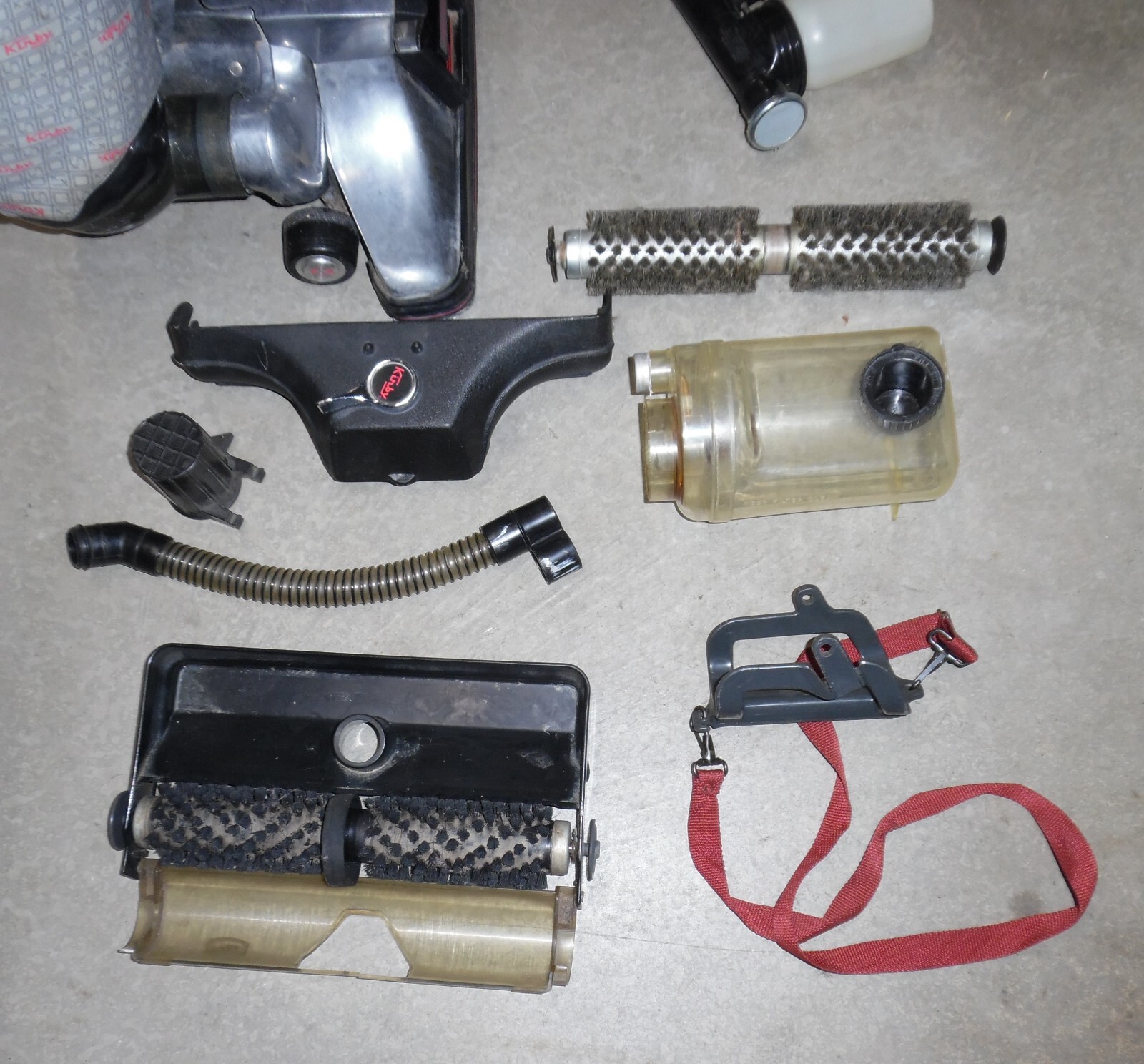 Kirby Heritage II Vacuum with Carpet & Upholstery Cleaners, Bags, Belts