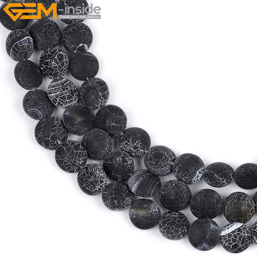 Natürliche Sodalith Unakit Münze Perlen für Mädchen Schmuck Herstellung 15" Geschenk 8mm-35mm - Bild 64 von 100