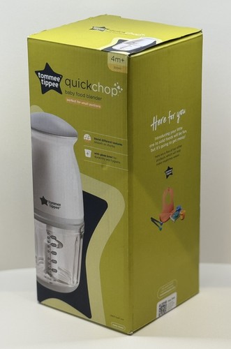Tommee Tippee Quick-Chop Babynahrungsmixer 500ml | Glatte oder klobige Texturen