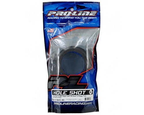 Pro-Line Hole Shot 2.0 1/8 Buggy Tires w/Closed Cell Inserts (M4) - Picture 2 of 3