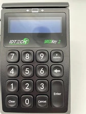 ID TECH SREDKey 2 IDSK2-534E USB 10-Key Keypad with MagStripe Reader - Tested